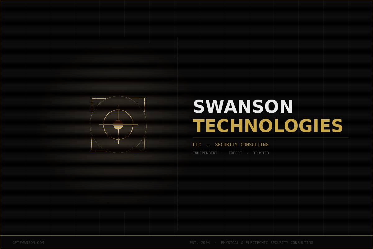 Swanson Technologies LLC — Independent Security Consulting